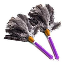 Espanadores De Pó 45cm Com Pluma De Avestruz Limpa Poeira Espanadores De Pó 45cm Com Pluma De Avestruz Limpa Poeira
