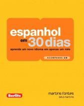 Espanhol em 30 dias (+cd de audio) - MARTINS - MARTINS FONTES