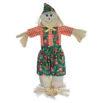 Espantalho junino enfeite decorativo festa são joão 60cm