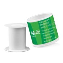 Esparadrapo Branco - Hipoalergênico - 5 cm x 4,5 m - Multi Saúde - HC668 - Multilaser Saúde