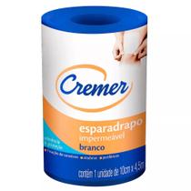 Esparadrapo Cremer Impermeavel Branco 10Cmx4,5M
