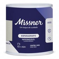 Esparadrapo Impermeável 5cm X 4,5m Branco - Missner