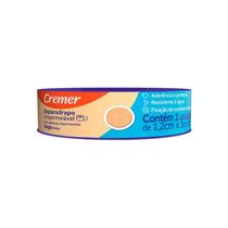 Esparadrapo Impermeável Bege Resistente à Água 1 Unidade 1,2cm x 3m Cremer