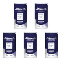 Esparadrapo Impermeável Branco 10cm x 4,5m Missner - Kit com 5 Unidades