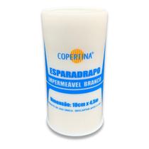 Esparadrapo Impermeável Branco Atadura 10cm X 4,5m Bandagem Curativo - CRALPLAST