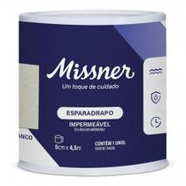 Esparadrapo Impermeável Branco Missner 5CM X4,5m