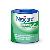 Esparadrapo Impermeável Branco Nexcare