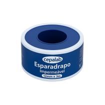 Esparadrapo Impermeável Cepalab 12mm x 3m - Alta Aderência e Conforto