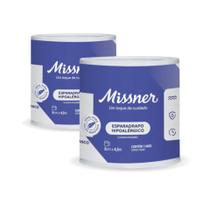 Esparadrapo Impermeável Hipoalérgico Missner 5cm X 4,5m - 2 UNIDADES
