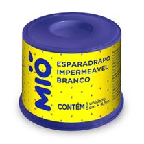Esparadrapo Impermeável Mió Branco 5cm X 4,5m 1 Unidade