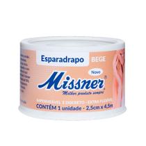 Esparadrapo Impermeável Missner Bege 2,5cm x 4,5m