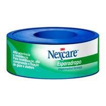 Esparadrapo Impermeável Nexcare Branco 12mm x 3m com 1 Unidade