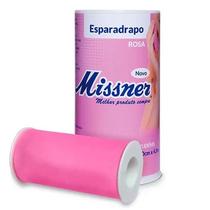 Esparadrapo Impermeável Rosa 10cm x 4,5m 1 Unidade Missner