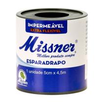 Esparadrapo Missner Impermeável 5cm x 4,5m com 1 Unidade