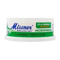 Esparadrapo Missner Microporoso Extra Flexível 2,5cm x 90cm com 1 Unidade