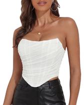 Espartilho Amy Babe Vintage Mesh Overbust para mulheres Espartilho Amy Babe Vintage Mesh Overbust para mulheres
