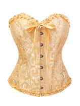 Espartilho Corset Corpete Cinta Modela Afina Cintura Floral Espartilho Corset Corpete Cinta Modela Afina Cintura Floral