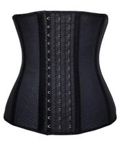 Espartilho de cintura YIANNA Underbust Latex Sport Girdle preto XL