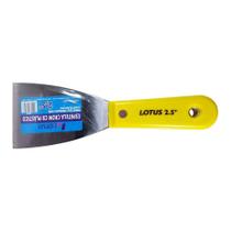 Espatula Aço 2,5" Cabo Plástico Lotus