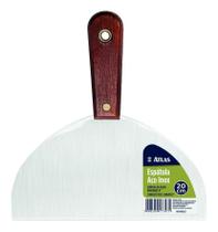 Espatula Aco Inox 20cm 8'' Atlas Drywall Massa Corrida Pro