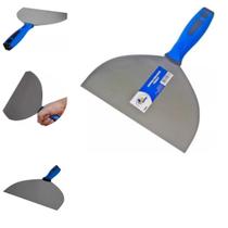 Espátula Aço Inox 20cm Grande Massa Corrida Gesso Drywall Espátula Aço Inox 20cm Grande Massa Corrida Gesso Drywall