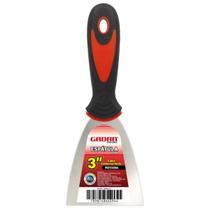 Espátula Aço Inox Cabo Poliamida 3 Polegadas 76mm Drywall Espátula Aço Inox Cabo Poliamida 3 Polegadas 76mm Drywall