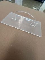 Espátula Acrílico Alisador Bolo Adesivos Papel Parede 8x17cm Espátula Acrílico Alisador Bolo Adesivos Papel Parede 8x17cm