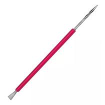 Espátula Bastão Mista Com Silicone - Isis Cutelaria - Rosa Espátula Bastão Mista Com Silicone - Isis Cutelaria - Rosa