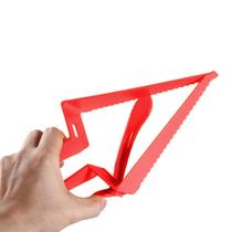 Espátula Bolos Torta Ajustável Molde Corte Preciso Profissional Fácil Lavagem Linha Goumet Prana