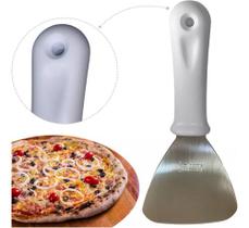 Espátula C Cabo Reto Lâmina Cortar Servir Pizza Profissional Espátula C Cabo Reto Lâmina Cortar Servir Pizza Profissional