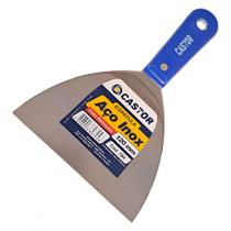 Espatula Castor Aco Inox Cabo Plastico 120Mm- 794