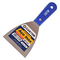 Espatula Castor Aco Inox Cabo Plastico 80Mm - 792