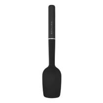 Espátula Clássica KitchenAid Silicone Preta Confeitaria Cozinha Utensílio para Misturar Raspar Massas Bolos Antiaderente Flexível Espátula Clássica KitchenAid Silicone Preta Confeitaria Cozinha Utensílio para Misturar Raspar Massas Bolos Antiaderente Flexível
