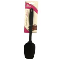 Espátula Colher de Silicone Culinária Confeiteiro 28 cm Preto