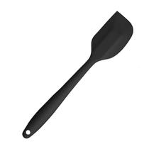 Espátula Colher Silicone Mexer Panela Cozinha Preta 28cm