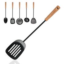Espátula com fenda Skimmer UUKD Kitchen Premium Wok Tool