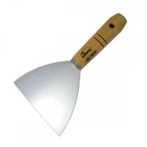 Espatula Compel Aco 12 C/Cabo Madeira . / Kit C/ 6 Unidades