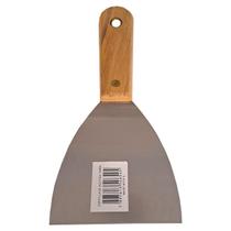 ESPATULA COMPEL ACO INOX CABO MADEIRA 100mm