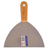 ESPATULA COMPEL ACO INOX CABO MADEIRA 150mm ESPATULA COMPEL ACO INOX CABO MADEIRA 150mm