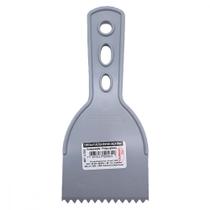 Espatula Compel Pvc Dentada Massa Corrida 08Cm - Kit C/6 Pecas