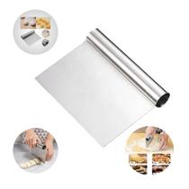 Espátula Cortador Raspador Inox Confeitaria Massas Bolo Espátula Cortador Raspador Inox Confeitaria Massas Bolo