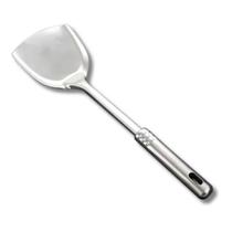 Espátula Cozinha Reta Fechada Aço Inox Chapa 33Cm