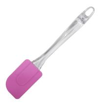 Espátula culinaria de silicone cabo cristal 28 cm