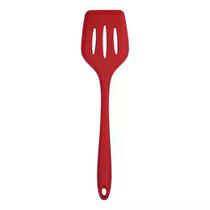 Espátula Culinaria Vazada de Silicone 30cm Kenya Vermelho Espátula Culinaria Vazada de Silicone 30cm Kenya Vermelho