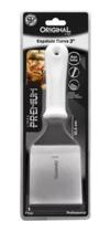 Espatula Curva 3 Inox Chapa Lanche Chapeiro Cozinha