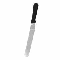 Espátula Curva 31cm Inox Versátil Resistente Confeitaria Espátula Curva 31cm Inox Versátil Resistente Confeitaria