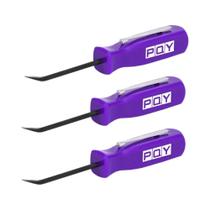 Espátula Curva De 3 Pontas Para Reparo Automotivo Com 4 Lados De Apoio - Ferramenta Prática