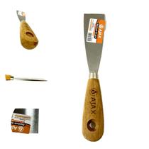 Espatula de aço 4cm com cabo de madeira Espatula de aço 4cm com cabo de madeira