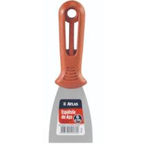 Espátula de Aço 6cm Carbono com Cabo de Plástico - 175/6 - PINCÉIS ATLAS
