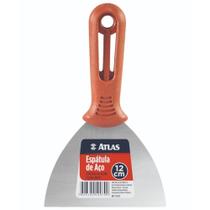 Espátula de Aço Carbono 12cm 175-12 para Aplicação de Massas e Raspagem de Tinta Pincéis Atlas